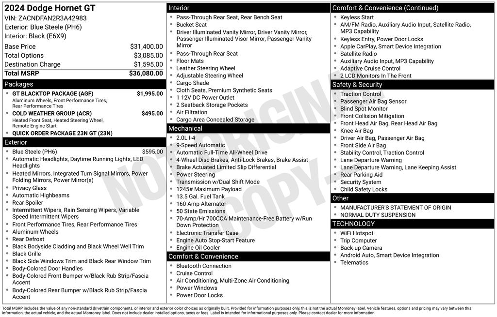 Thumbnail: 2024 Dodge Hornet - 7