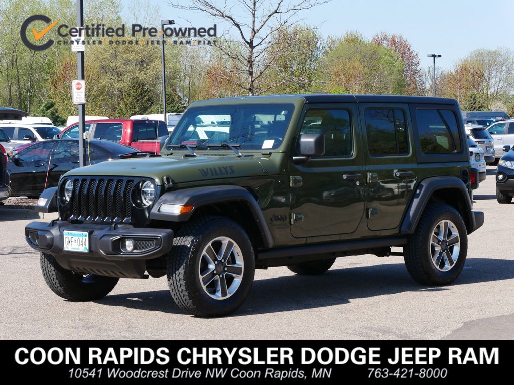 2021 Jeep Wrangler Unlimited Willys -
                  Coon Rapids, MN