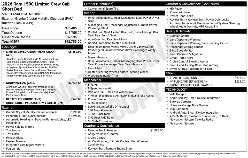 Thumbnail: 2026 RAM 1500 - 7