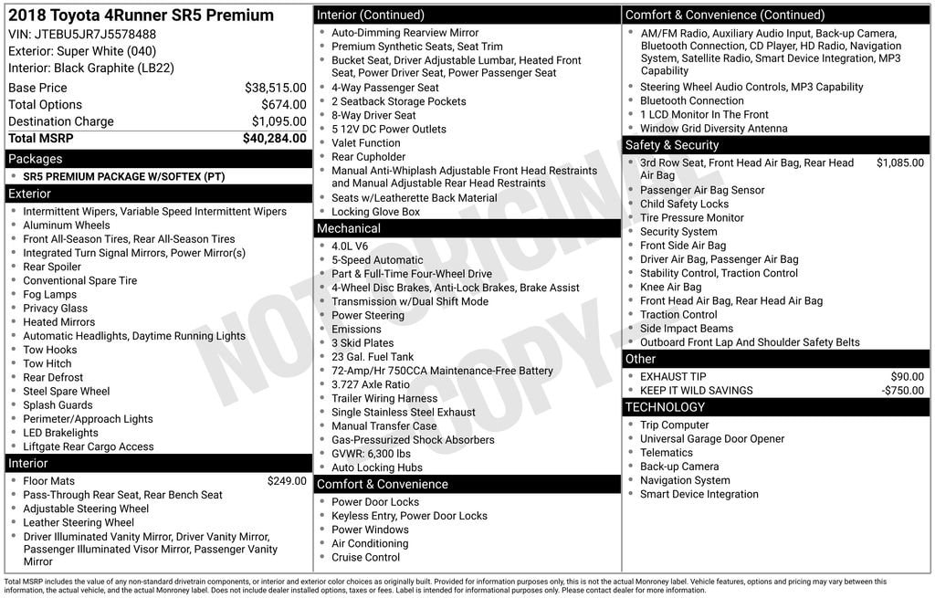 Thumbnail: 2018 Toyota 4Runner - 7