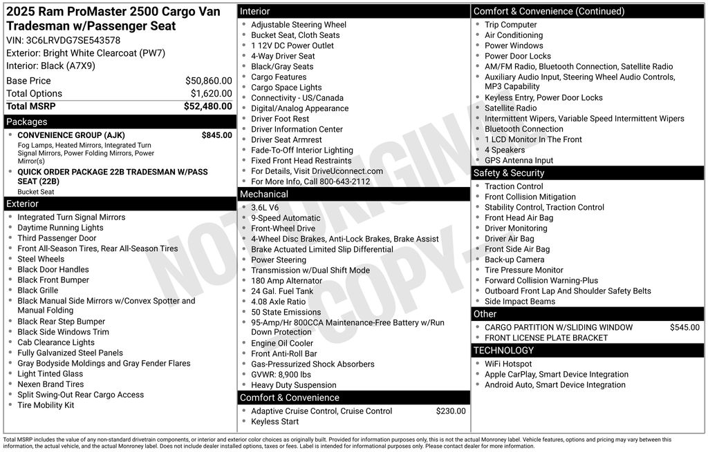 Thumbnail: 2025 RAM ProMaster - 7