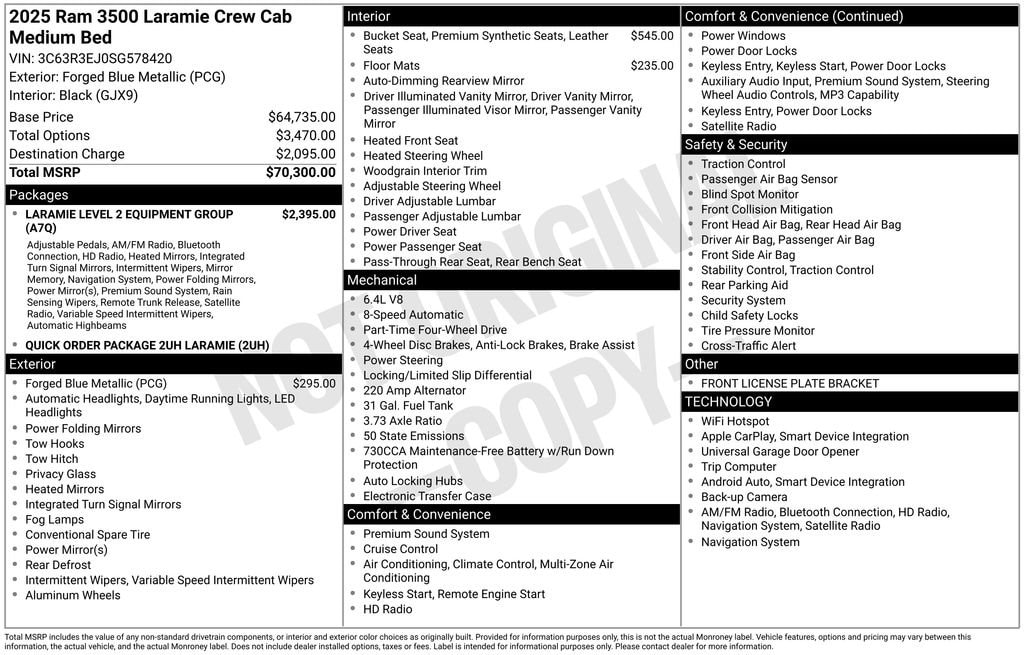 Thumbnail: 2025 RAM 3500 - 7