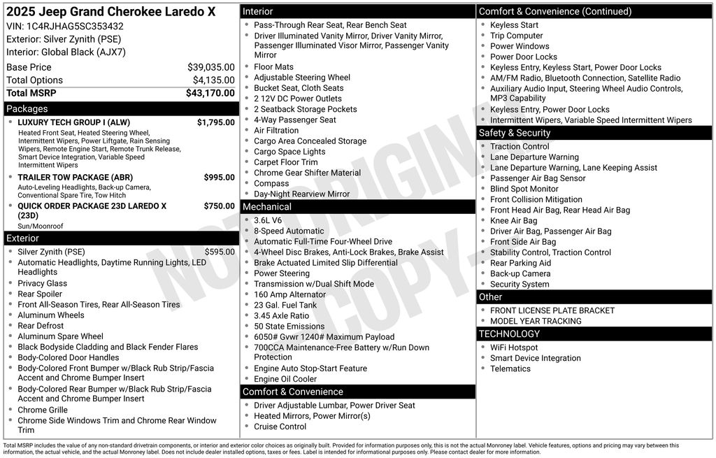 Thumbnail: 2025 Jeep Grand Cherokee - 7