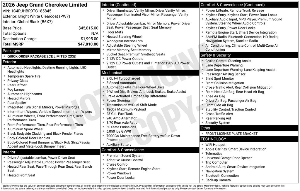 Thumbnail: 2026 Jeep Grand Cherokee - 7