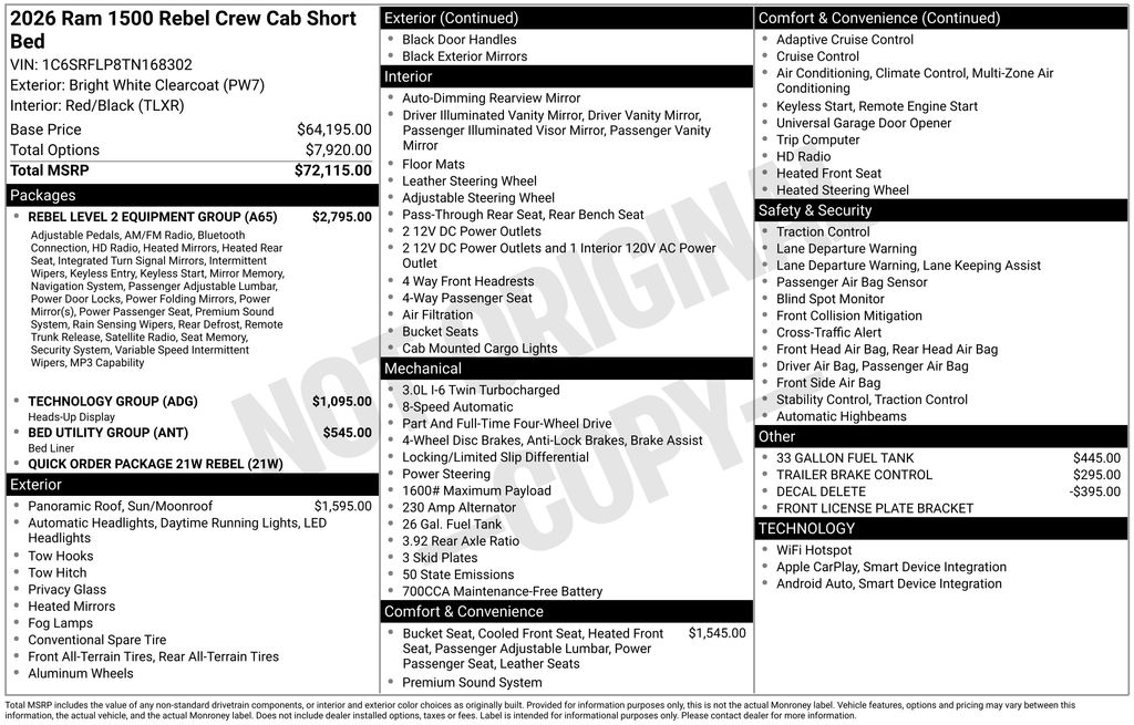 Thumbnail: 2026 RAM 1500 - 7