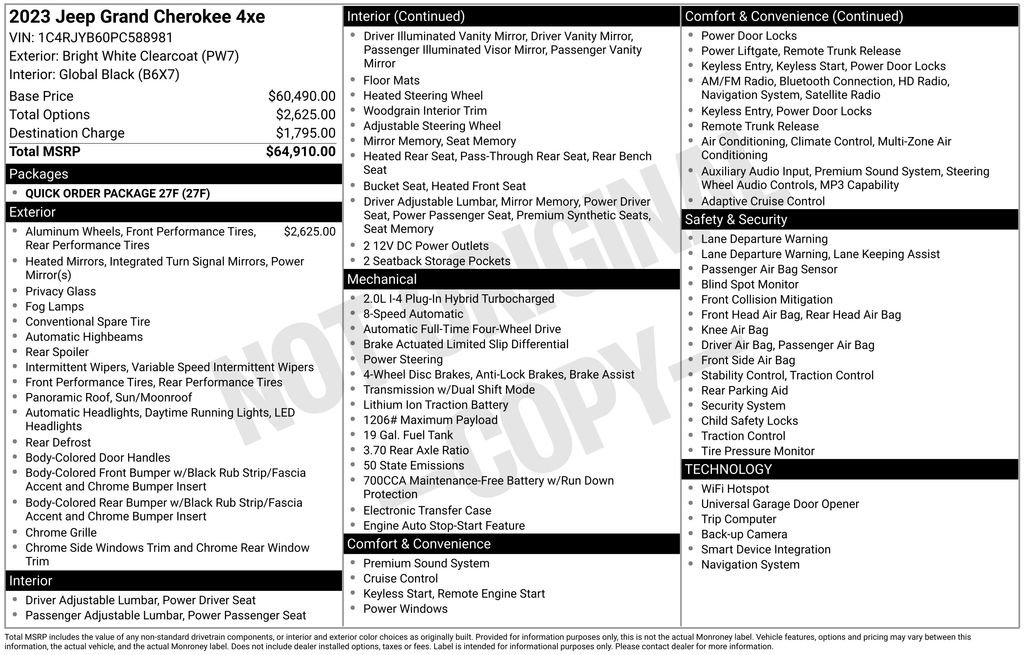 Thumbnail: 2023 Jeep Grand Cherokee - 7