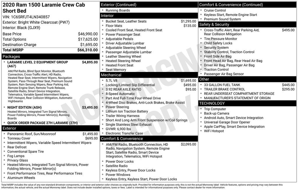 Thumbnail: 2020 RAM 1500 - 7