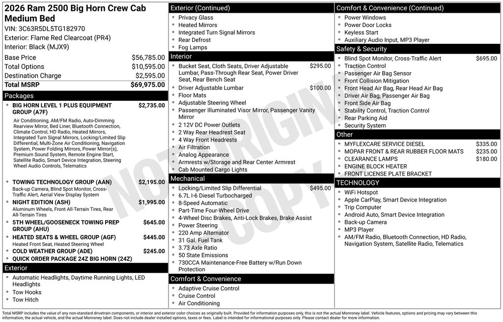 Thumbnail: 2026 RAM 2500 - 7