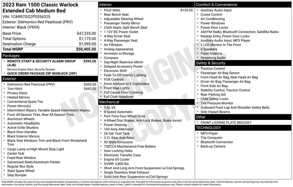 Thumbnail: 2023 RAM 1500 Classic - 7
