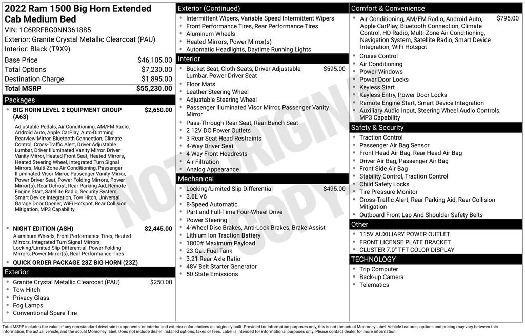 Thumbnail: 2022 RAM 1500 - 7