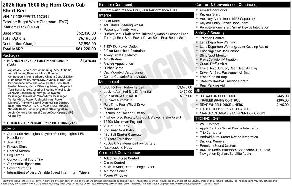 Thumbnail: 2026 RAM 1500 - 7