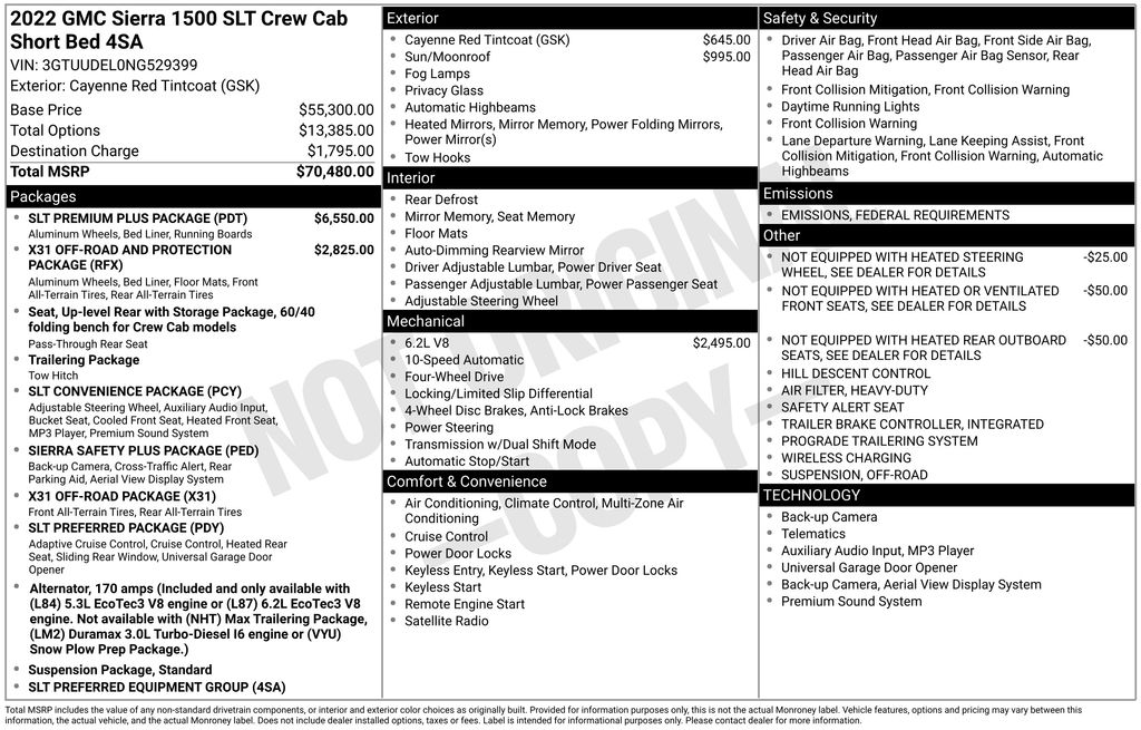 Thumbnail: 2022 GMC Sierra 1500 - 7