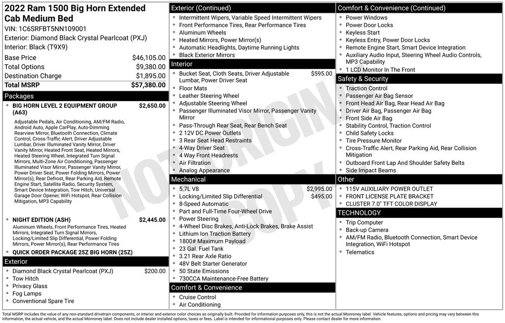 Thumbnail: 2022 RAM 1500 - 7