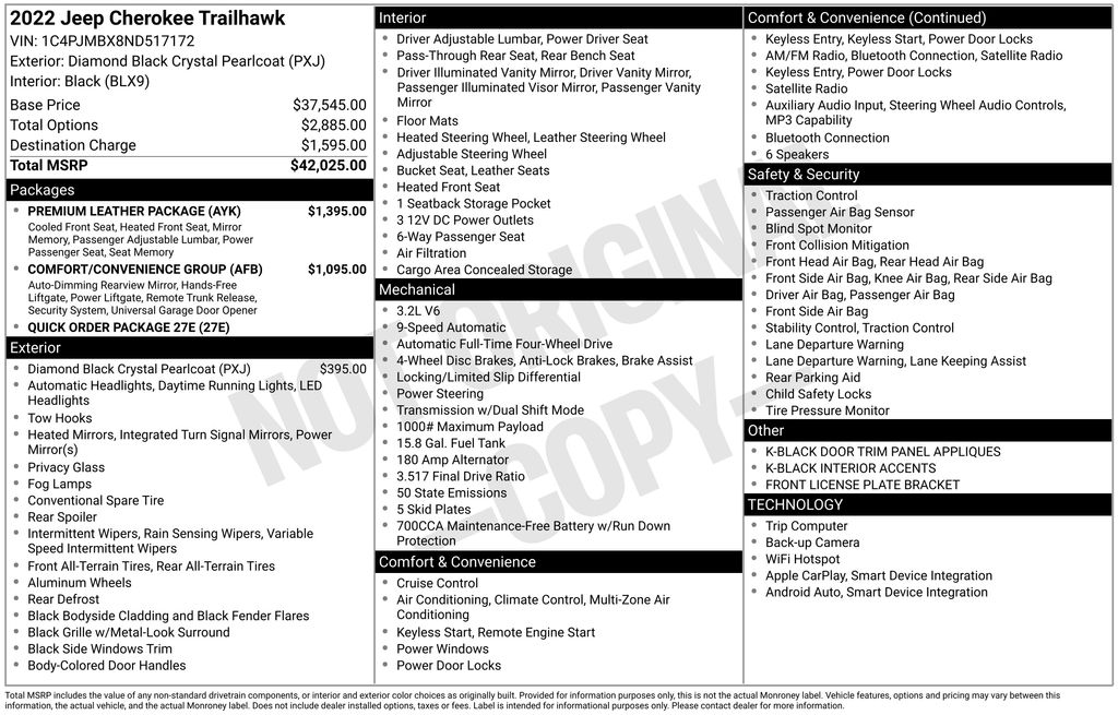 Thumbnail: 2022 Jeep Cherokee - 7