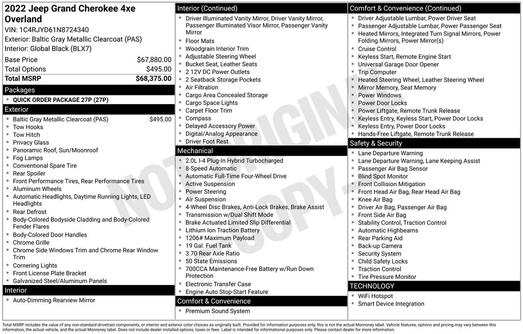 Thumbnail: 2022 Jeep Grand Cherokee - 7