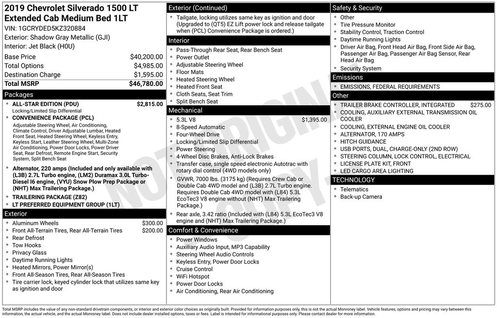 Thumbnail: 2019 Chevrolet Silverado 1500 - 7