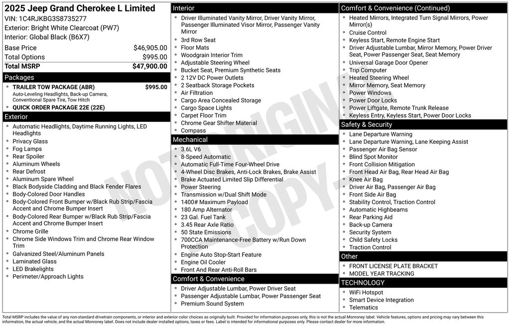 Thumbnail: 2025 Jeep Grand Cherokee L - 7