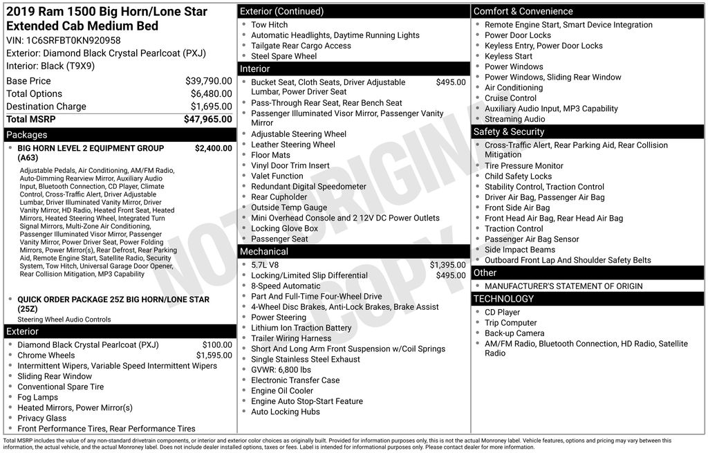 Thumbnail: 2019 RAM 1500 - 7