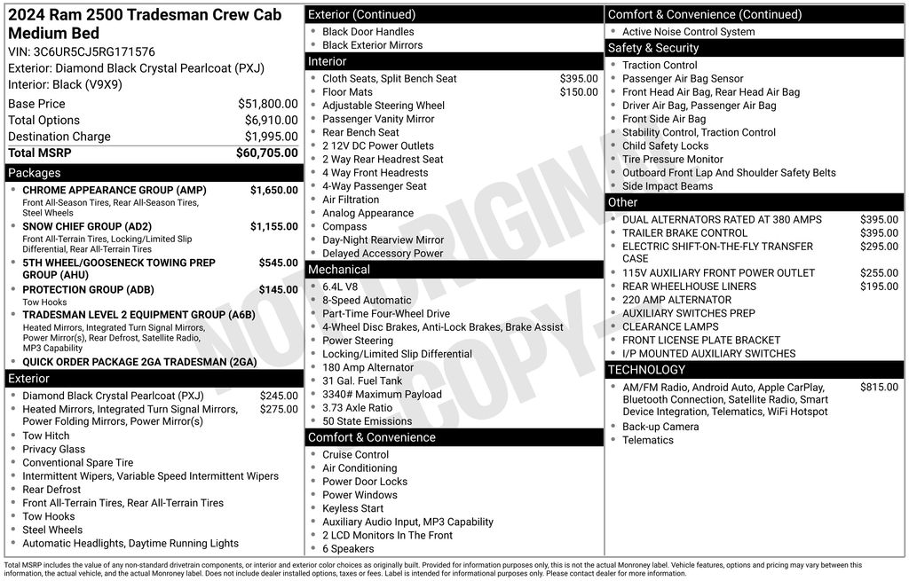 Thumbnail: 2024 RAM 2500 - 7