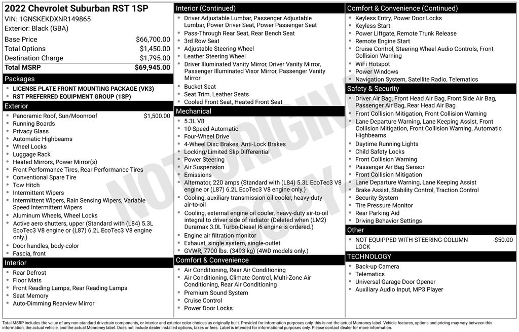 Thumbnail: 2022 Chevrolet Suburban - 7