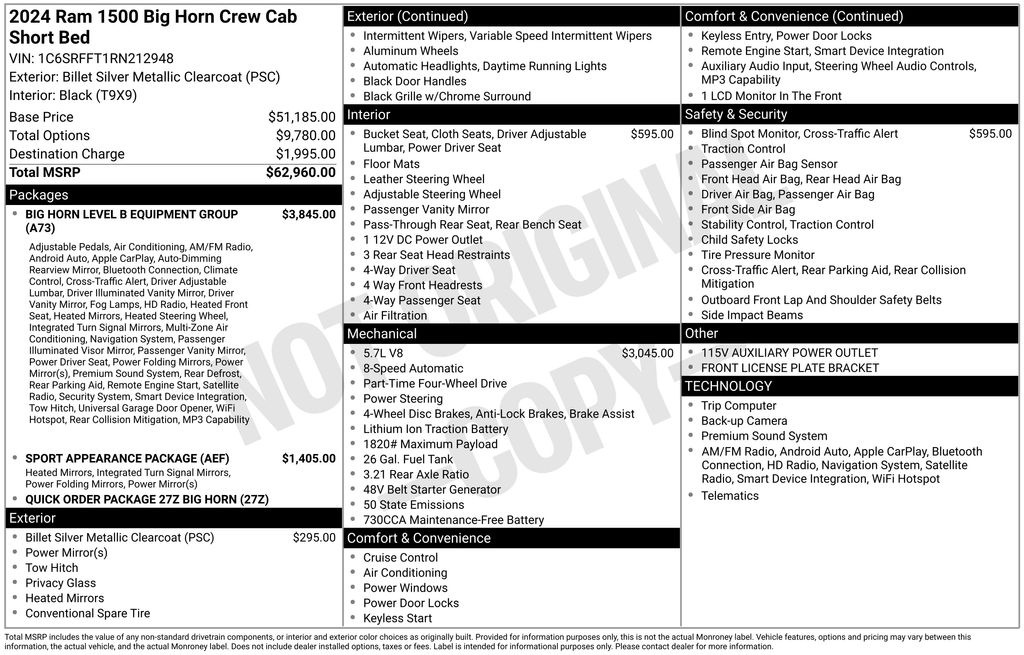 Thumbnail: 2024 RAM 1500 - 7