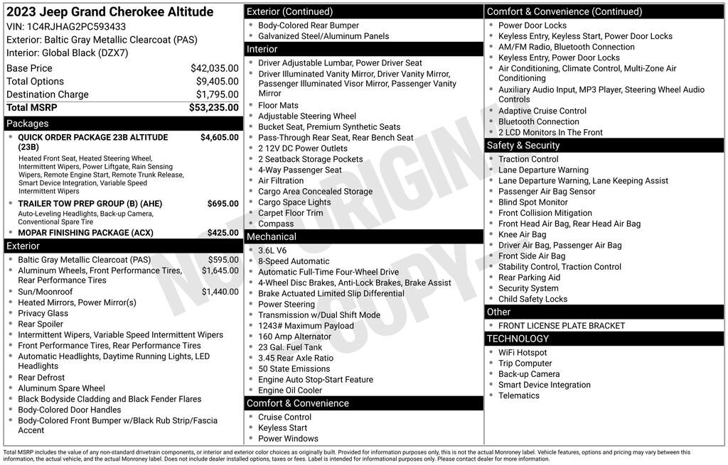 Thumbnail: 2023 Jeep Grand Cherokee - 7