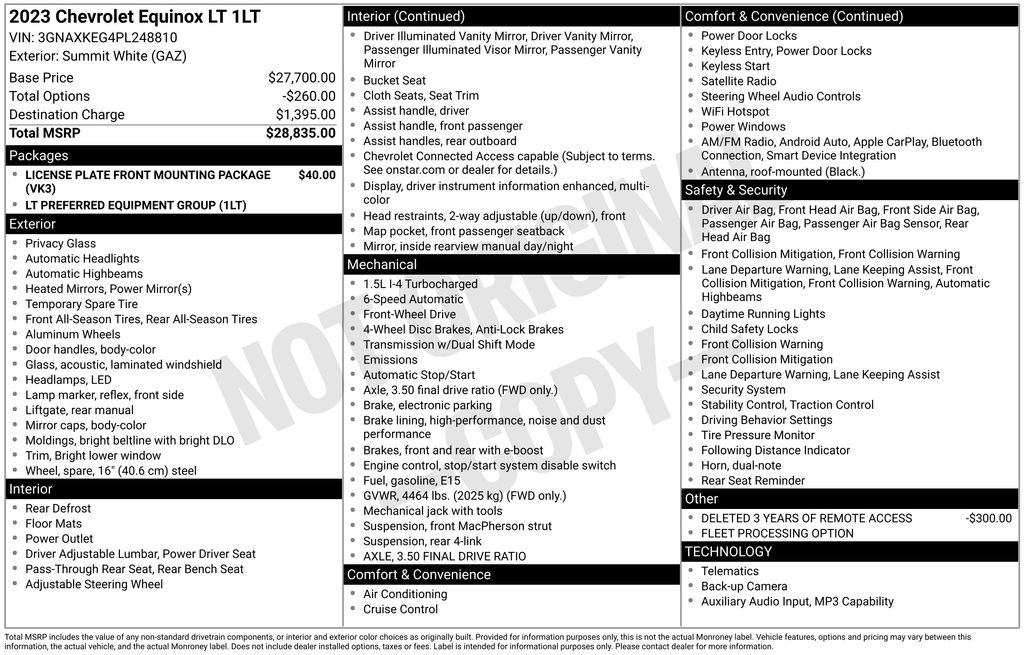 Thumbnail: 2023 Chevrolet Equinox - 6