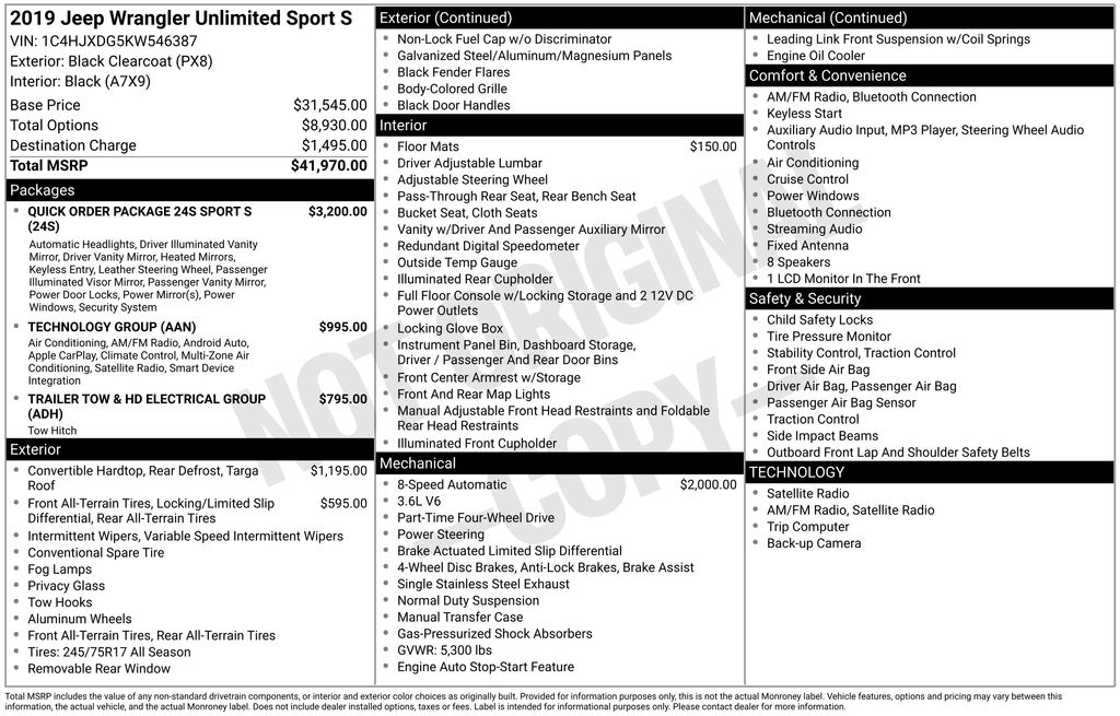 Thumbnail: 2019 Jeep Wrangler - 7