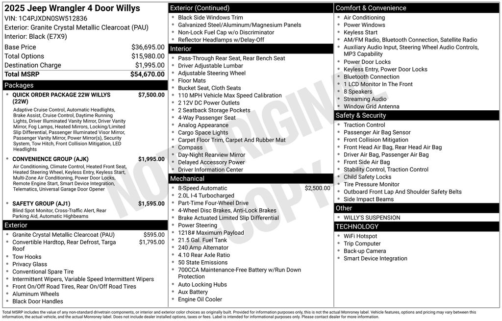 Thumbnail: 2025 Jeep Wrangler - 7