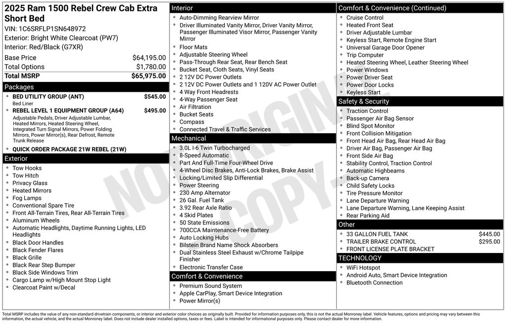 Thumbnail: 2025 RAM 1500 - 7