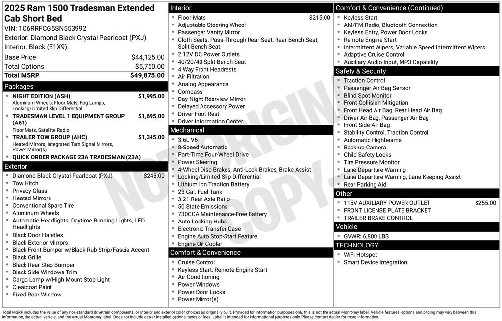 Thumbnail: 2025 RAM 1500 - 7