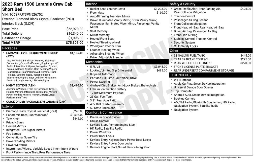 Thumbnail: 2023 RAM 1500 - 7