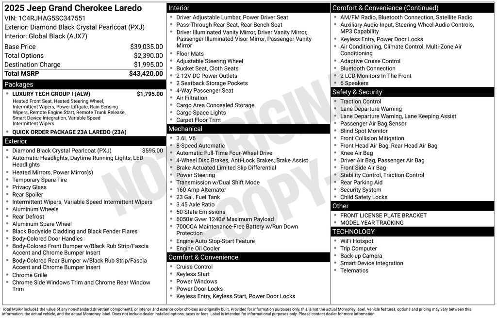 Thumbnail: 2025 Jeep Grand Cherokee - 7