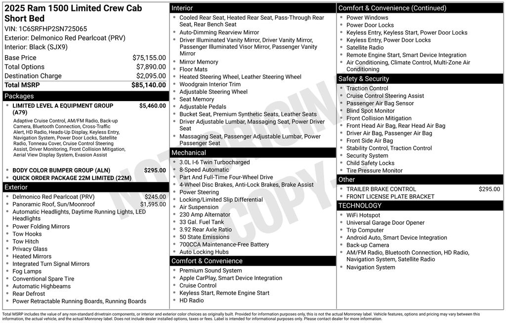 Thumbnail: 2025 RAM 1500 - 7