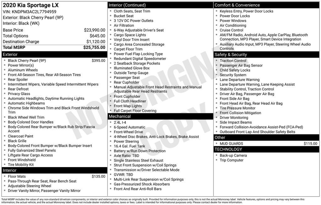 Thumbnail: 2020 Kia Sportage - 7