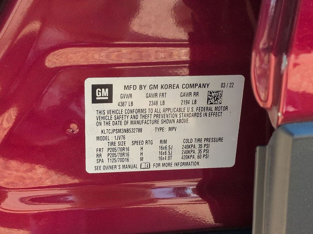 Thumbnail: 2022 Chevrolet Trax - 37