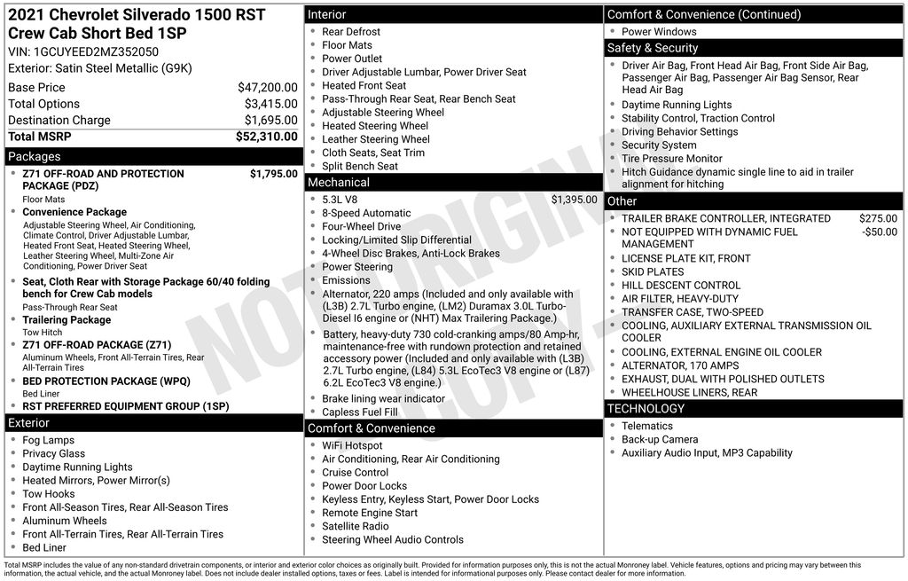 Thumbnail: 2021 Chevrolet Silverado 1500 - 7