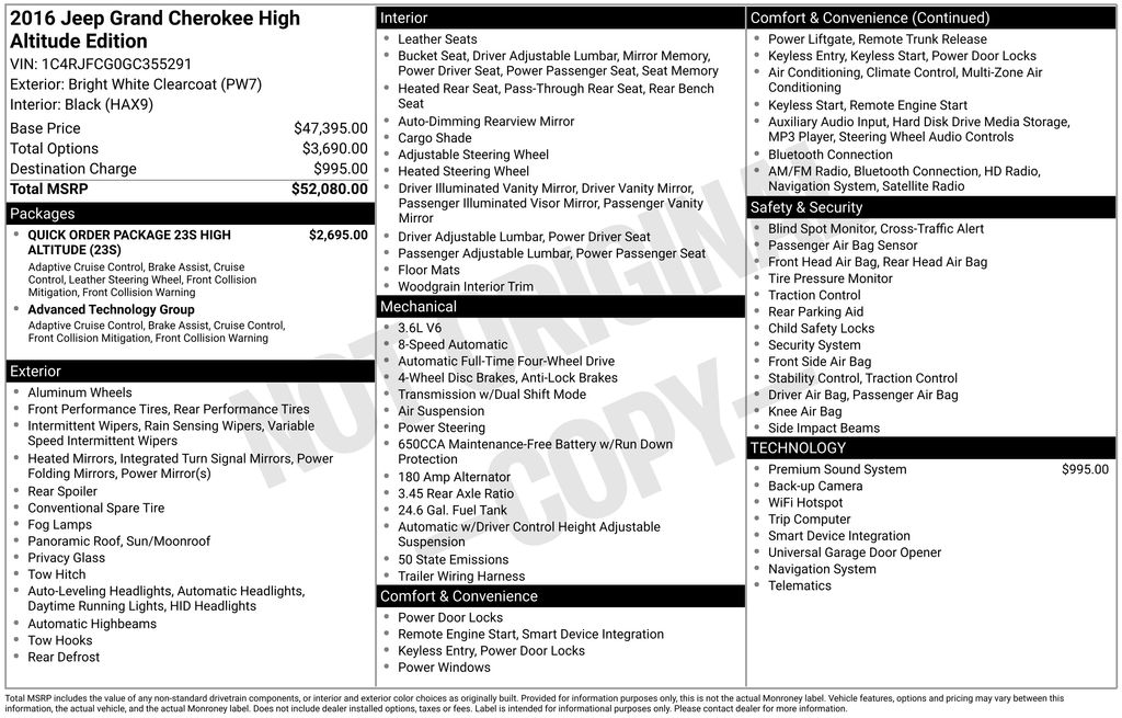 Thumbnail: 2016 Jeep Grand Cherokee - 7