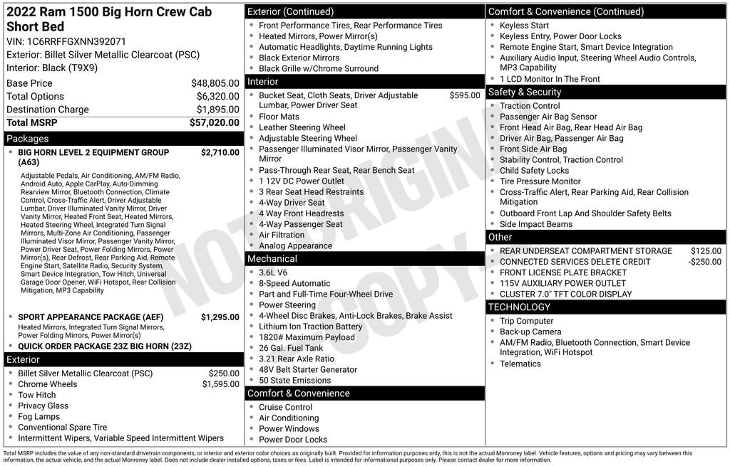 Thumbnail: 2022 RAM 1500 - 7