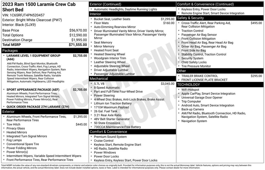 Thumbnail: 2023 RAM 1500 - 7