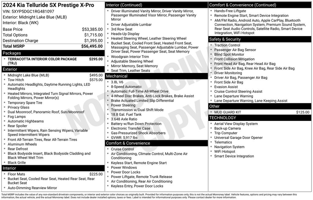 Thumbnail: 2024 Kia Telluride - 7