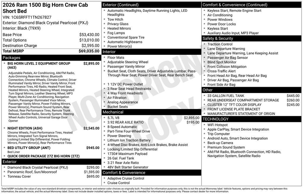 Thumbnail: 2026 RAM 1500 - 7