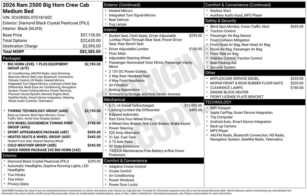 Thumbnail: 2026 RAM 2500 - 7