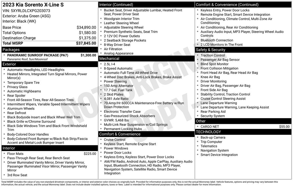 Thumbnail: 2023 Kia Sorento - 7