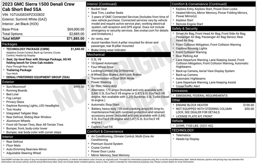Thumbnail: 2023 GMC Sierra 1500 - 7