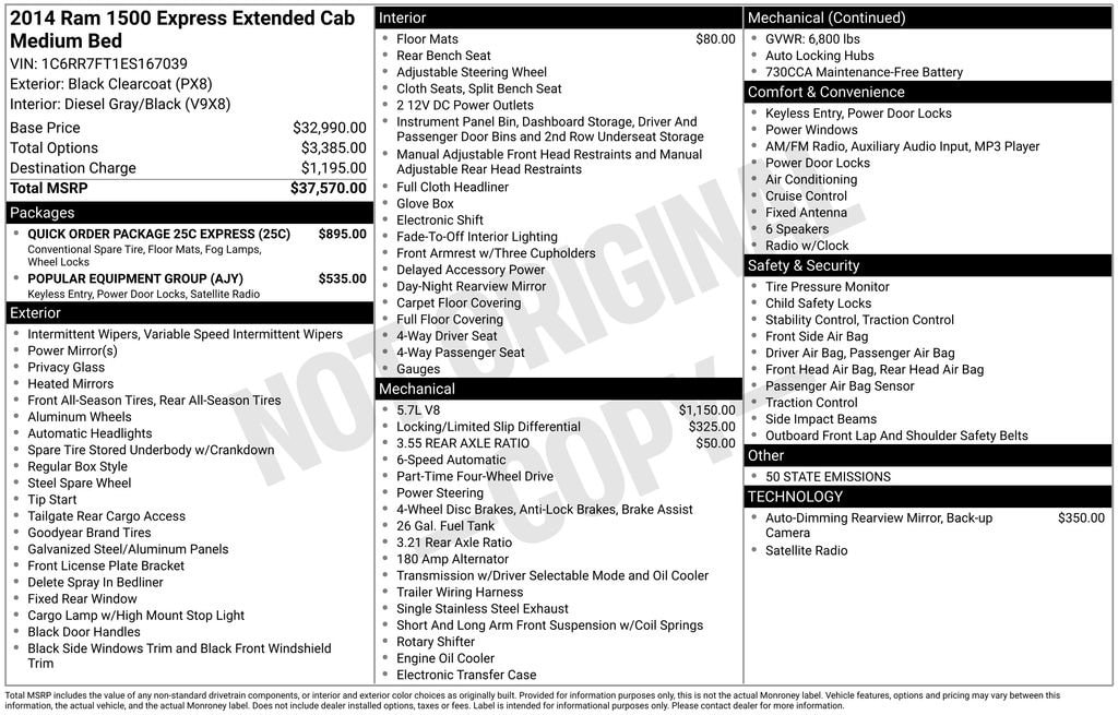 Thumbnail: 2014 RAM 1500 - 7