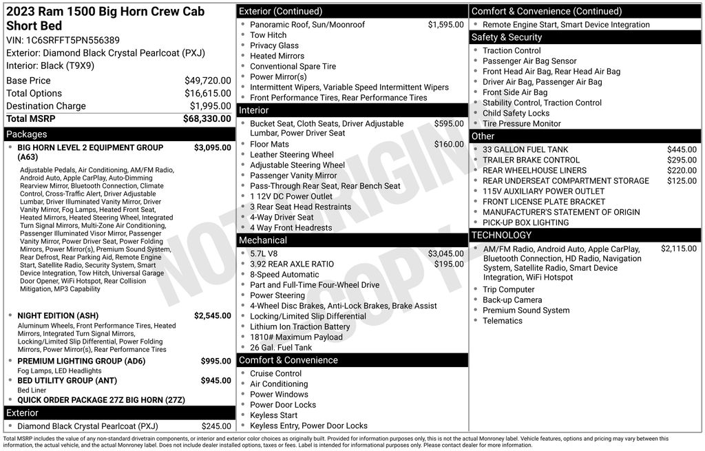 Thumbnail: 2023 RAM 1500 - 7