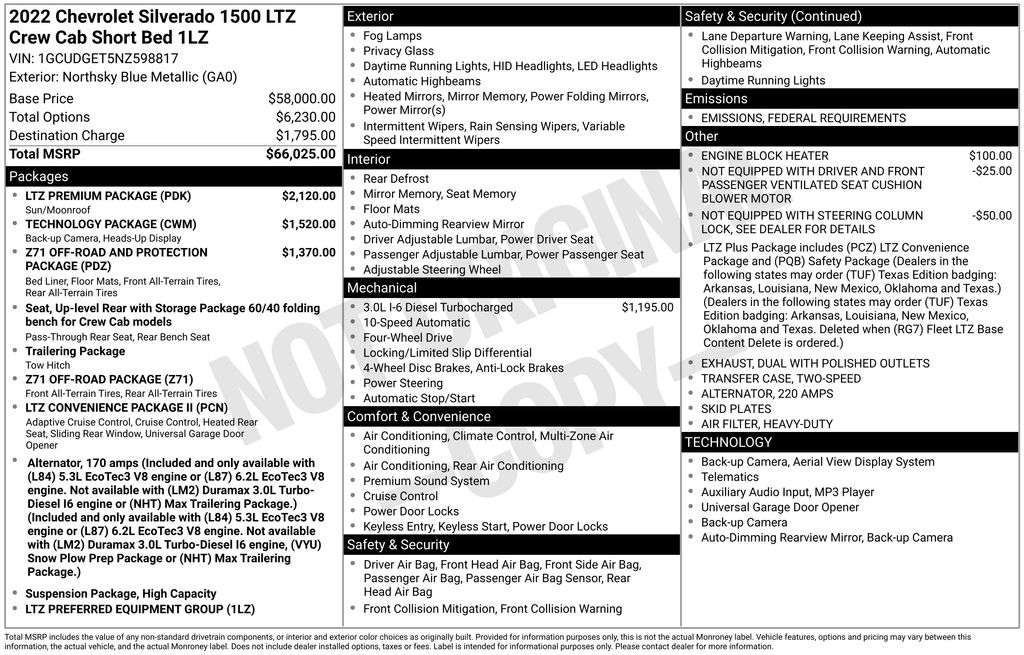 Thumbnail: 2022 Chevrolet Silverado 1500 - 7