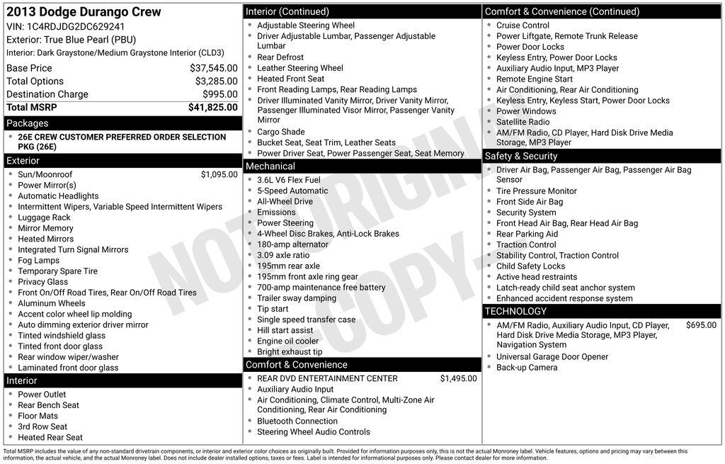 Thumbnail: 2013 Dodge Durango - 7