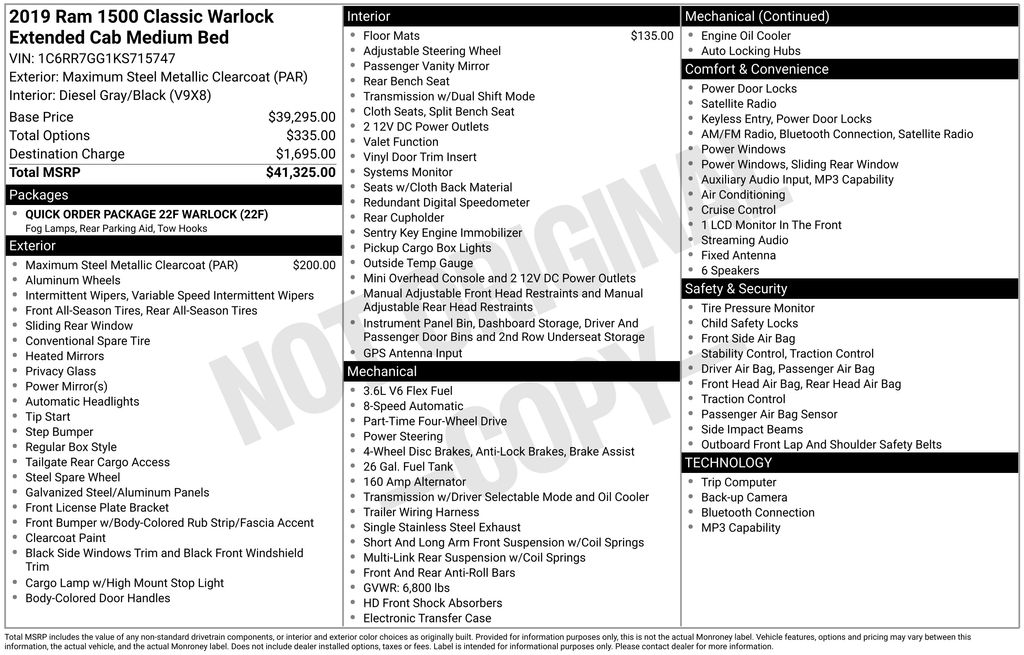 Thumbnail: 2019 RAM 1500 Classic - 7